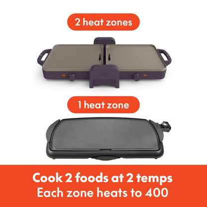 10"x20" Dual Temp Griddle by BELLA