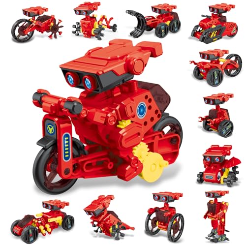 12-in-1 STEM Educational Robot Building Kit