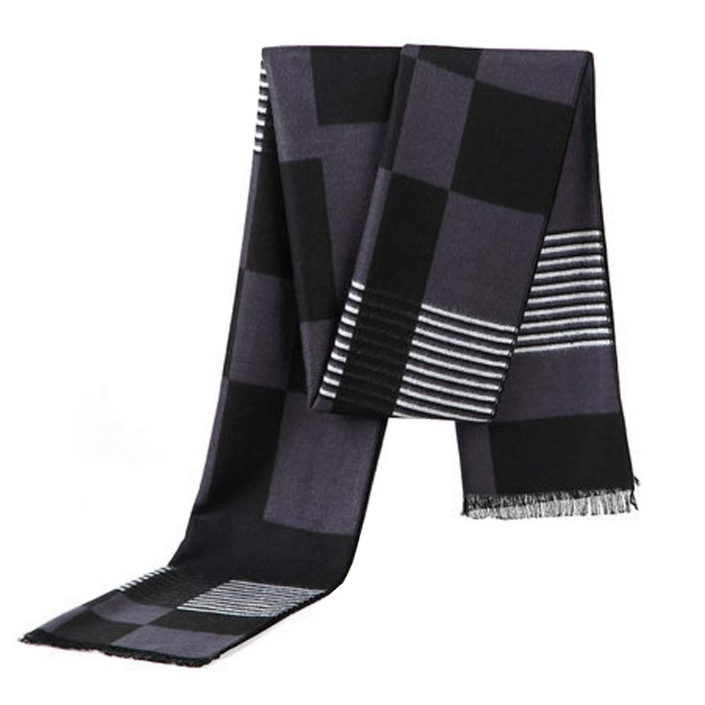 OHAYOMI Mens Scarf Winter Fashion Formal Soft Scarves for Men