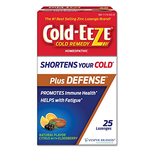 25 Count Cold-Eeze Zinc Elderberry Cold Lozenges