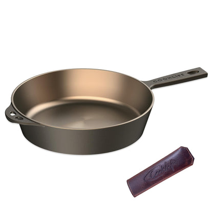10.25 Inch COOKLIFE Cast Iron Skillet with Handle