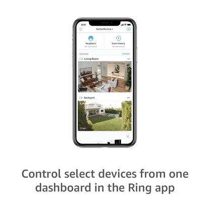 Ring Outdoor Camera with Night Vision and Alerts
