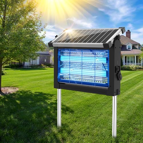 OnBeam Solar Mosquito Zapper Outdoor Rechargeable Waterproof Lamp