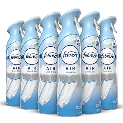 UPDATE: SOLD OUT! Febreze AIR Effects Air Freshener Linen & Sky, 8.8 oz (Pack of 6)