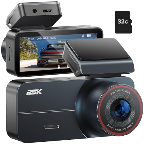 2.5K Dash Cam Front 160° Wide Angle Recorder