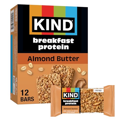 12 KIND Almond Butter Breakfast Protein Bars