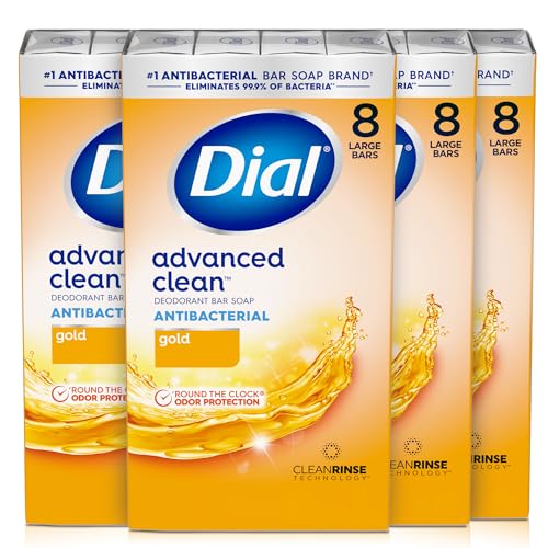32 Bar Dial Antibacterial Deodorant Bar Soap