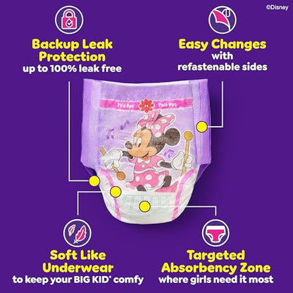 56 Count Pull-Ups Girls' Potty Training Pants, Size 4T-5T