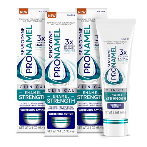 Sensodyne Pronamel Enamel Strength Toothpaste 3-Pack