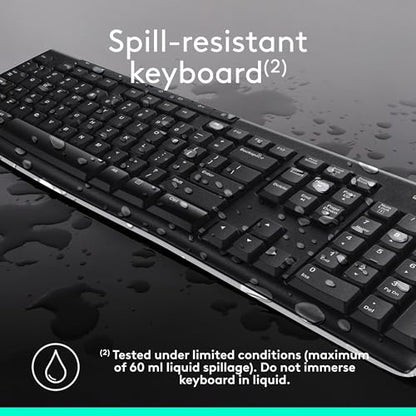 Logitech MK270 Wireless Keyboard and Mouse Combo