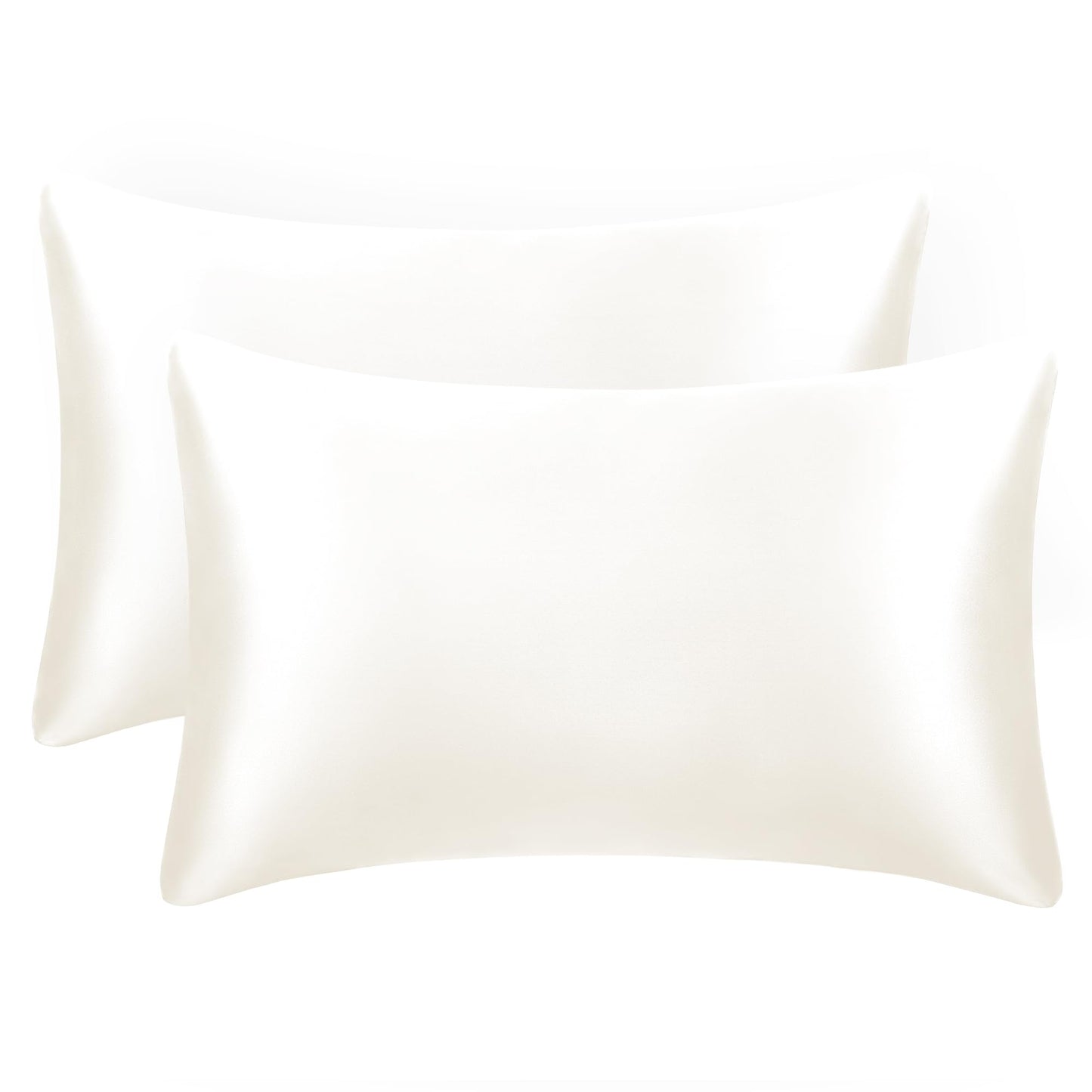 2 Pack EXQ Home Satin Pillowcases for Hair and Skin