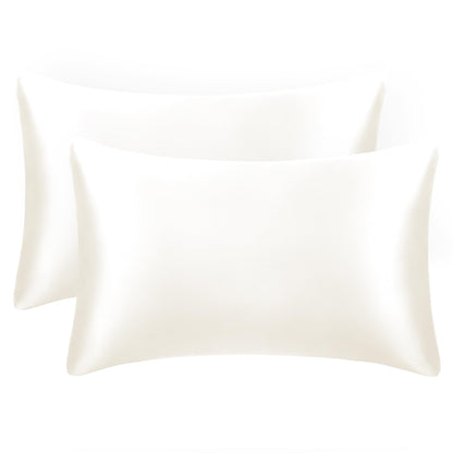 2 Pack EXQ Home Satin Pillowcases for Hair and Skin