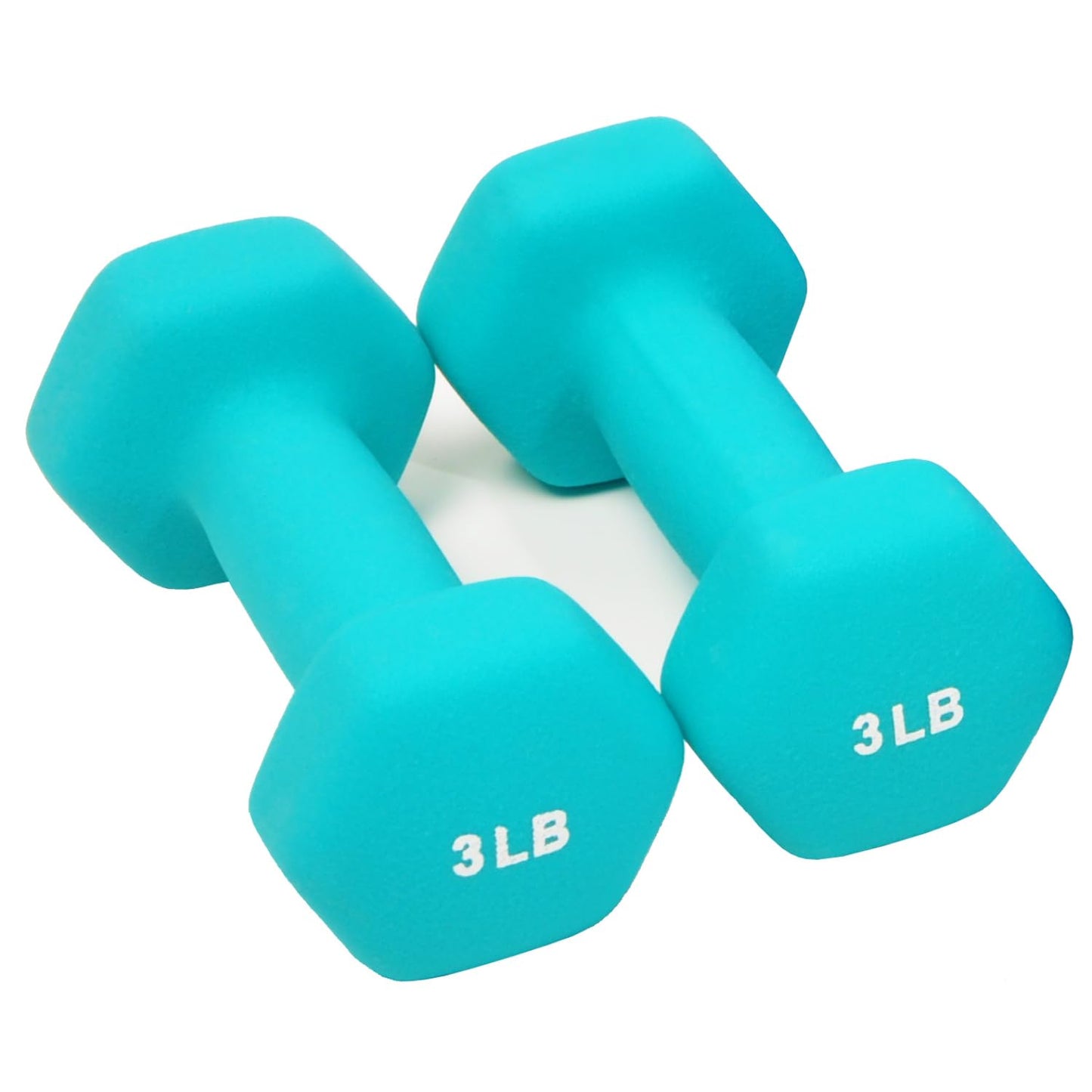 Neoprene Dumbbell Hand Weights Set with Rack