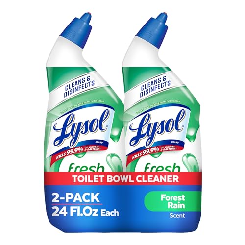 2 Pack Lysol Toilet Bowl Cleaner Gel 24oz Disinfectant