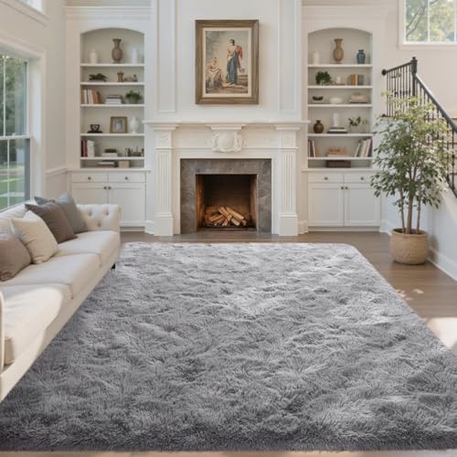 6x9 Fluffy Non-Slip Shag Area Rug