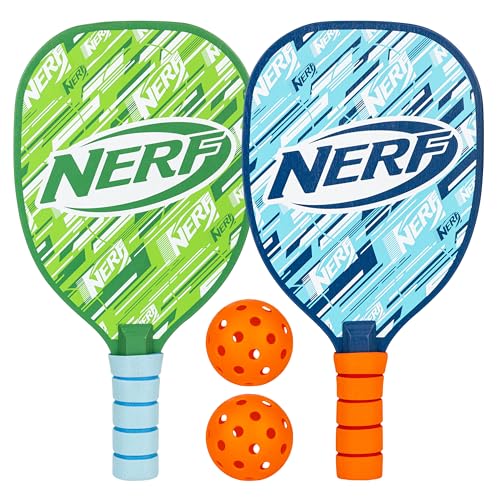 2 Player Nerf Pickleball Paddle Set for Kids