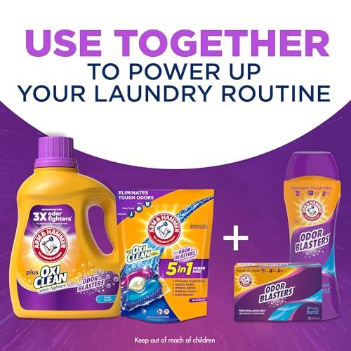 Arm & Hammer OxiClean Laundry Detergent, 128 Loads