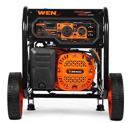 UPDATE: DEAD ❗ WEN 5600-Watt Portable Generator, 224cc, Transfer-Switch and RV-Ready (GN5600)