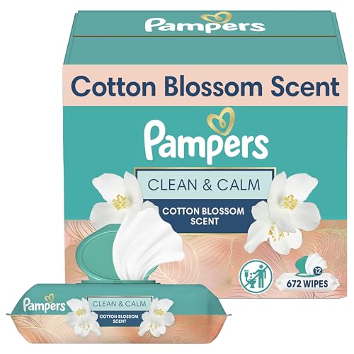 672 Count Pampers Baby Wipes Clean & Calm Scent