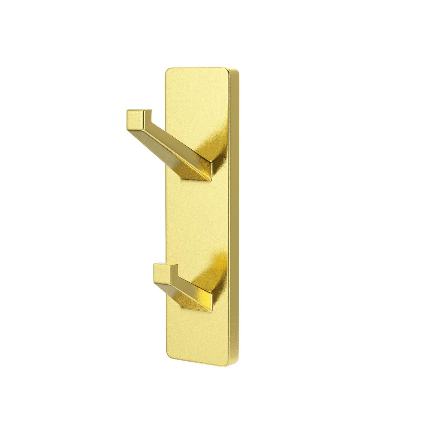 susswiff 6 Pack Gold Adhesive Hooks, Sticky Hooks Extra Strong,Heavy Duty Stick On Wall Door Hooks for Hanging,Bathroom Tower Hooks,Coat Hooks Robe Hook Wall Mounted, Kitchen Hallway Hooks,Stainless