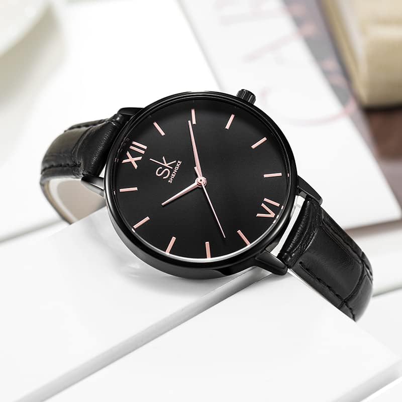 SHENGKE Ultra-Thin Casual Fashion Quartz Watch