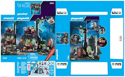 Playmobil Haunted Ruins Playset for Kids