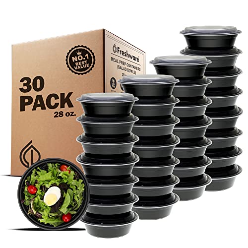 30 Pack Meal Prep Food Storage Containers with Lids