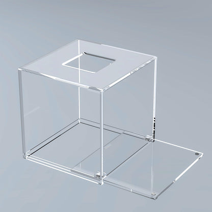 Clear Acrylic Tissue Box Holder for Home