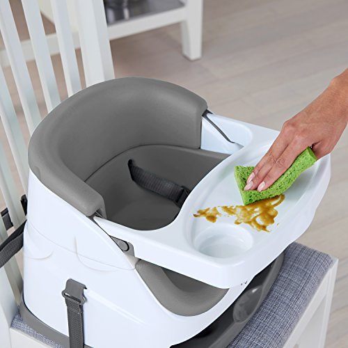 Ingenuity Baby Base 2-in-1 Seat - Slate - Booster Feeding Seat