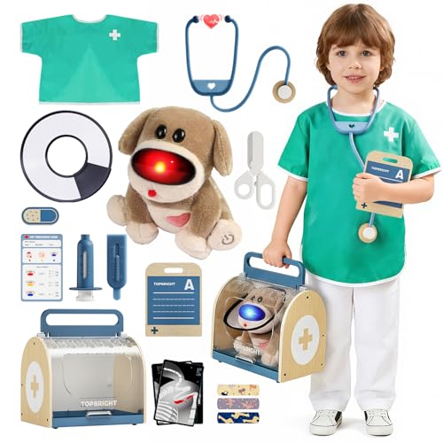 TOP BRIGHT Toddler Pretend Play Doctor Kit