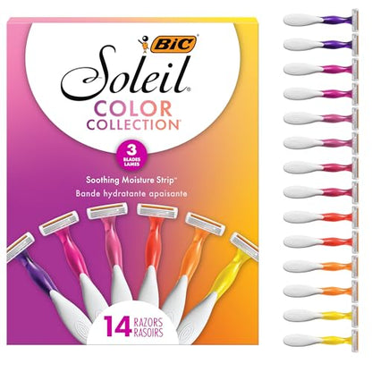 14 Pack BIC Soleil Women's Disposable Razors