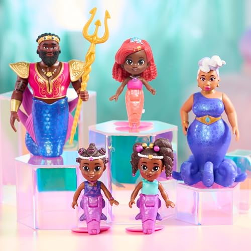 Ariel 6-Piece Color-Change Mermaid Figure Set
