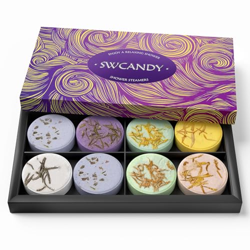 8 Pack Shower Steamers Aromatherapy Gift Set