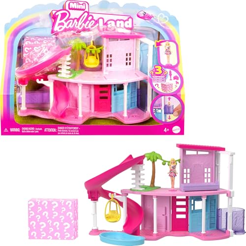 Barbie Mini Dreamhouse Dollhouse Set with Accessories