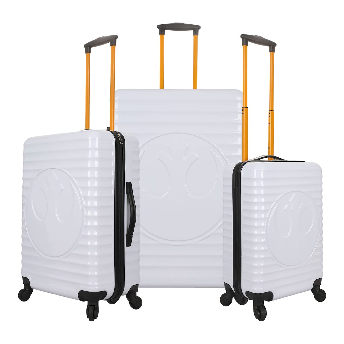 Bioworld Star Wars Episode 4: A New Hope 3-Piece Luggage Set in Rebel White