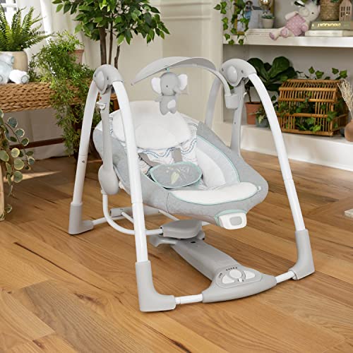 Ingenuity 2-in-1 Portable Baby Swing & Seat