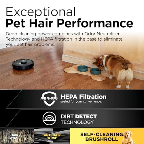 Shark Self-Empty Robot Vacuum for Pet Hair