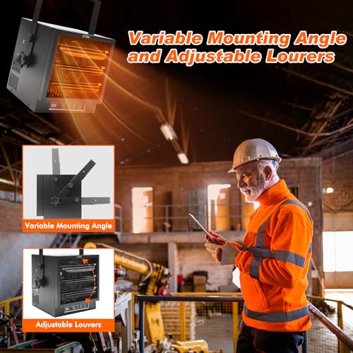 CTSC 4800W Electric Garage Heater with Remote