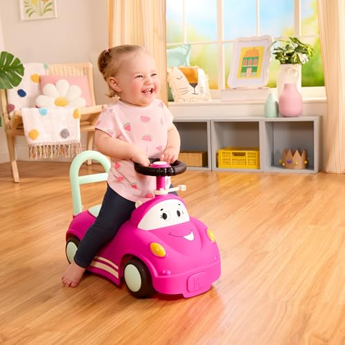 Ride-On Push Car with Lights and Sounds