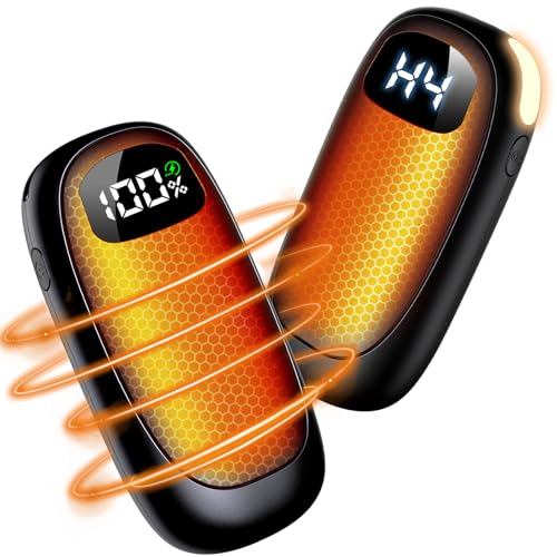 Rechargeable Electric Hand Warmer with LED Display