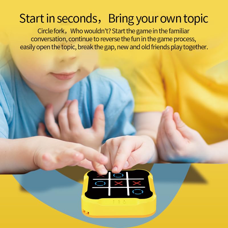 Portable Electronic Tic Tac Toe Game for Kids