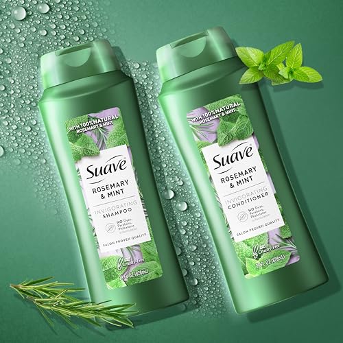 UPDATE: DEAD ❗ UPDATE Suave Professionals Invigorating Shampoo for Dry and Damaged Hair Rosemary and Mint Paraben free and Dye free Hair 28 fl oz