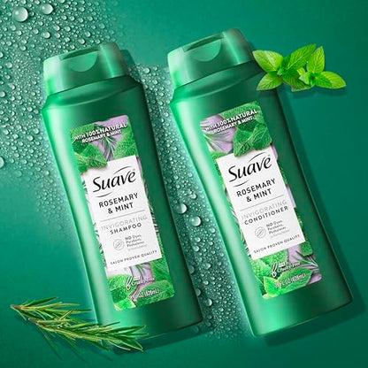 UPDATE: DEAD ❗ UPDATE Suave Professionals Invigorating Shampoo for Dry and Damaged Hair Rosemary and Mint Paraben free and Dye free Hair 28 fl oz