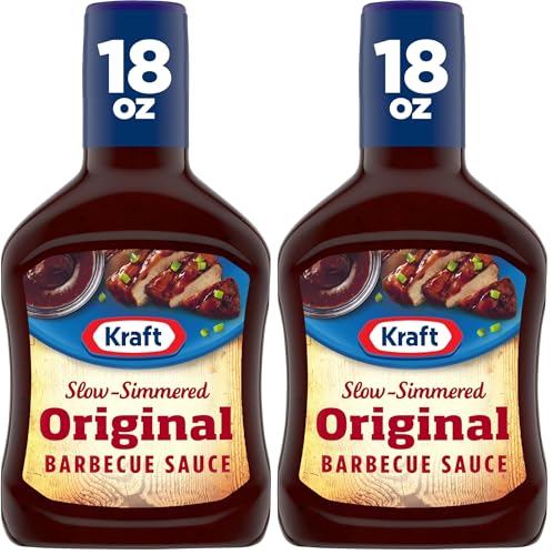 2 Pack Kraft Original BBQ Sauce 18 oz Bottles (OK Kosher)
