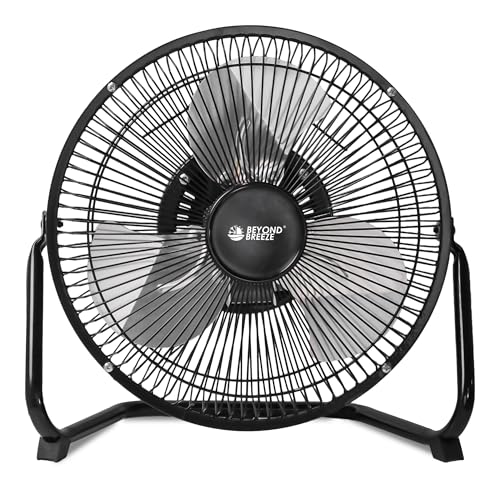 9-Inch 3-Speed Quiet Portable Floor Fan