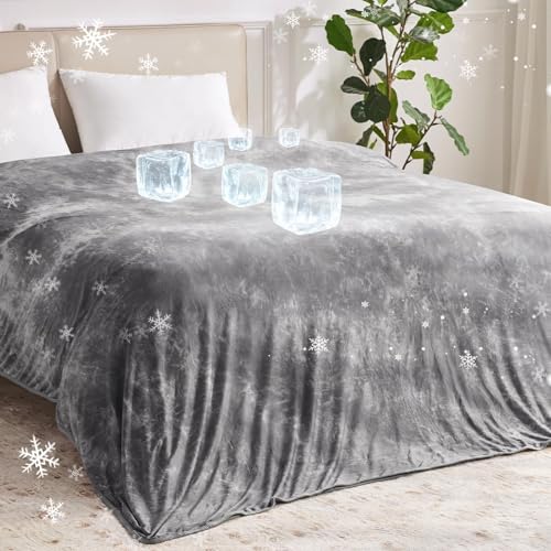 Cooling Throw Blanket for Hot Sleepers Full Size