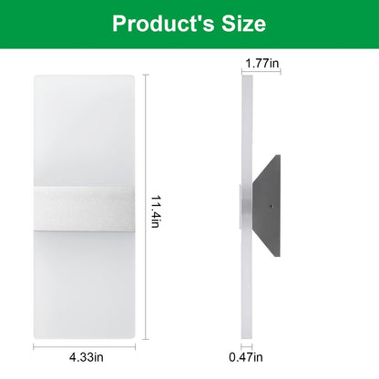 ZitoStory Modern Wall Sconces - 2 Pack