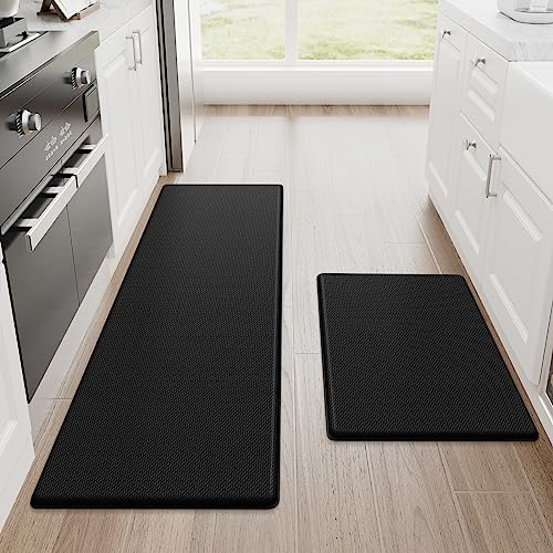 2 Piece Cushioned Anti-Fatigue Kitchen Floor Mats