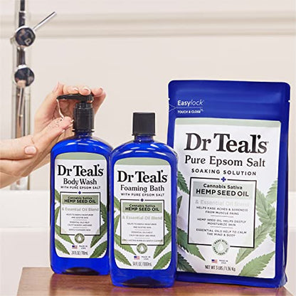 Dr Teal's Epsom Salt Foaming Bath, 34 fl oz