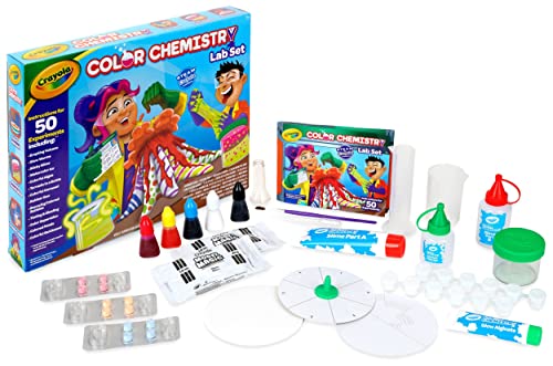 50 Experiment Crayola Color Chemistry Science Kit for Kids